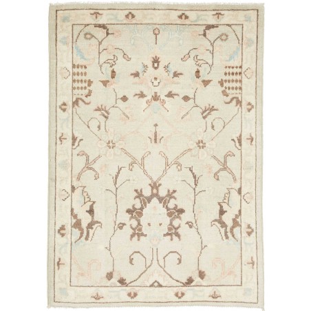 Tappeto Kazak Afghanistan bianco marrone 86x119