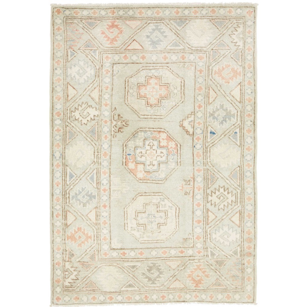 Tappeto Kazak Afghanistan bianco 84x121