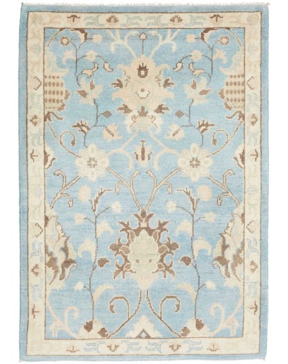 Tappeto Kazak Afghanistan bianco marrone 83x120