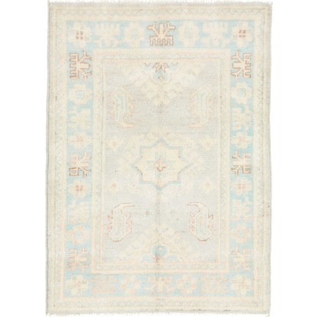 Tappeto Kazak Afghanistan bianco 66x92