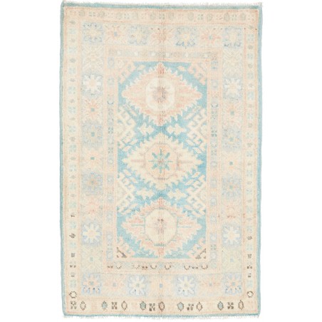 Tappeto Kazak Afghanistan bianco 62x95