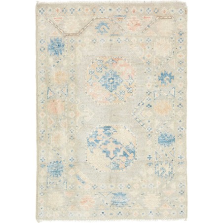 Tappeto Kazak Afghanistan bianco 63x91