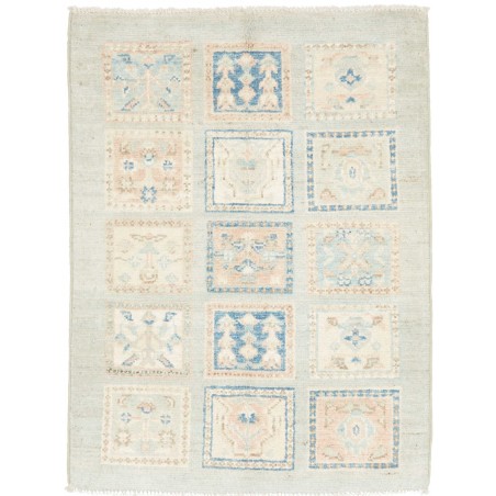 Tappeto Kazak Afghanistan bianco 63x85