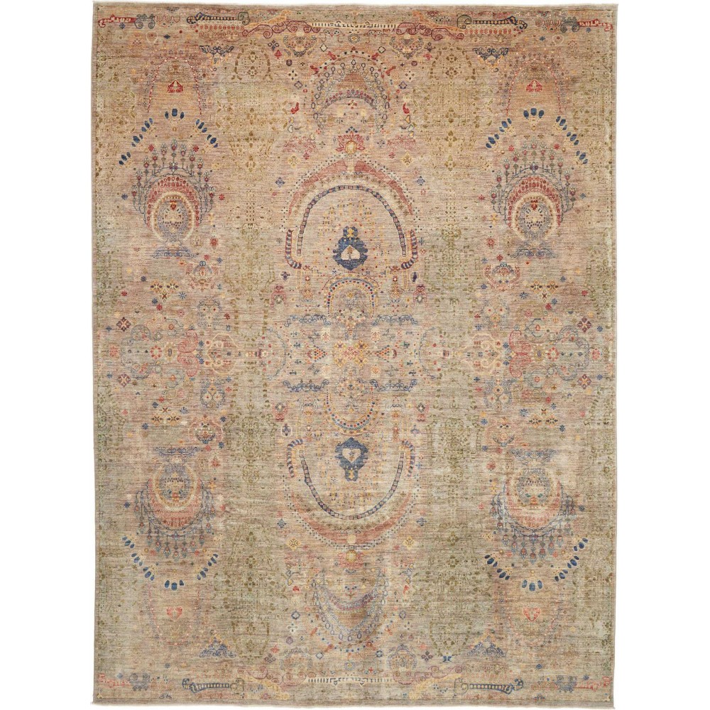Tappeto Shahi Fine Pakistan marrone 297x408