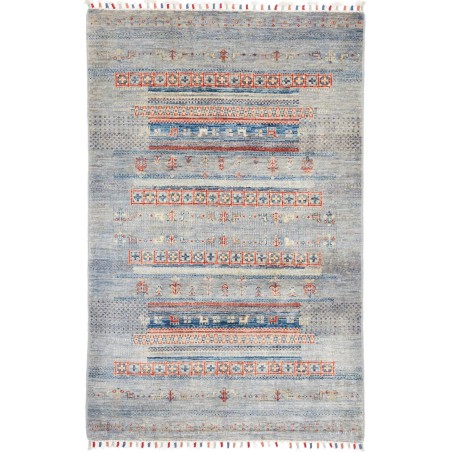 Tappeto Siva Pakistan beige grigio 103x152