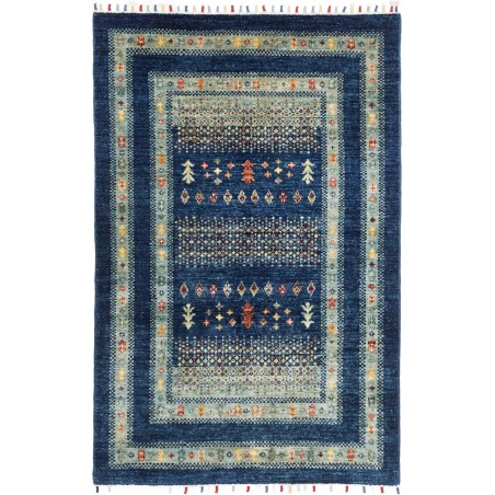 Tappeto Siva Pakistan grigio beige 100x151