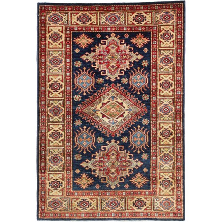 Tappeto Kazak Fine Pakistan marrone giallo 103x150