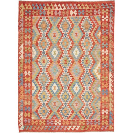 Tappeto Kilim Afghanistan marrone 175x234