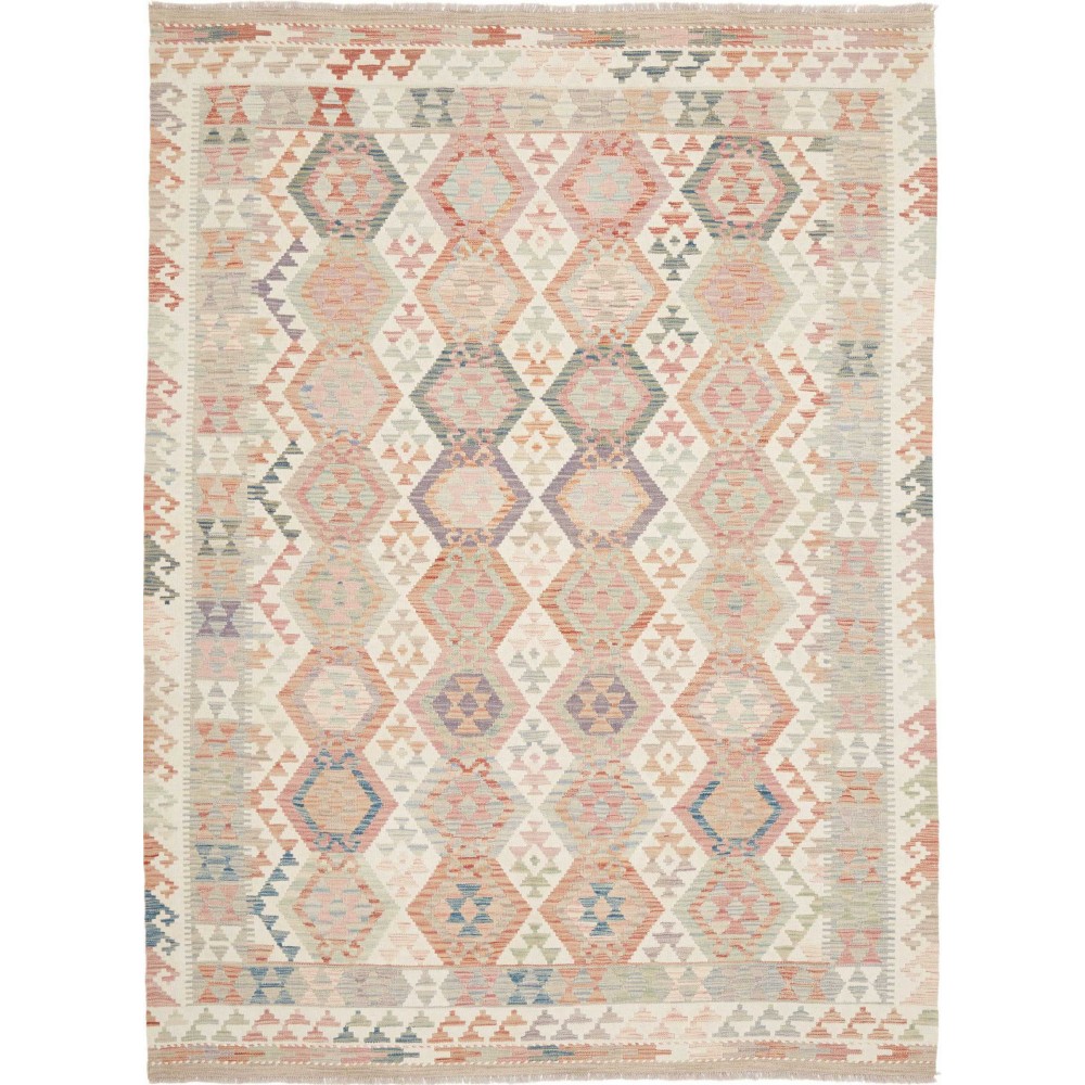 Tappeto Kilim Afghanistan beige marrone 180x240