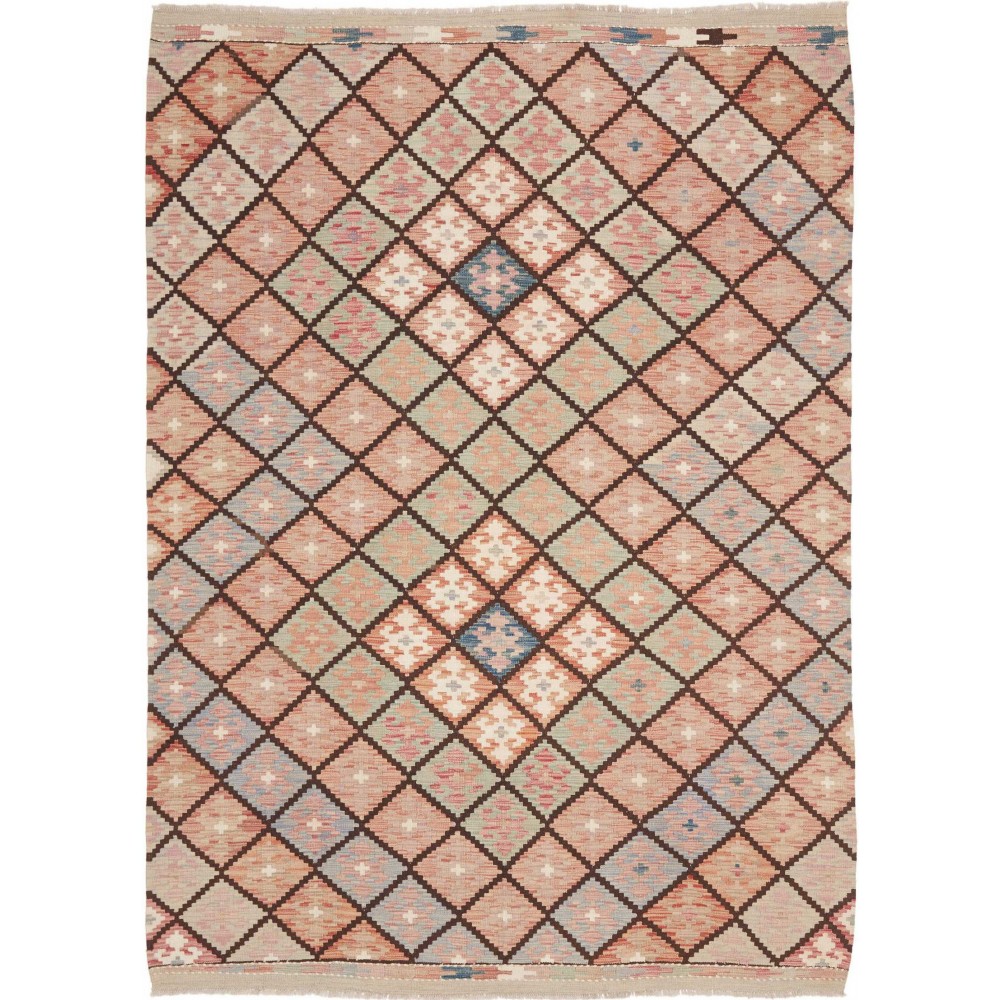 Tappeto Kilim Afghanistan marrone 172x238