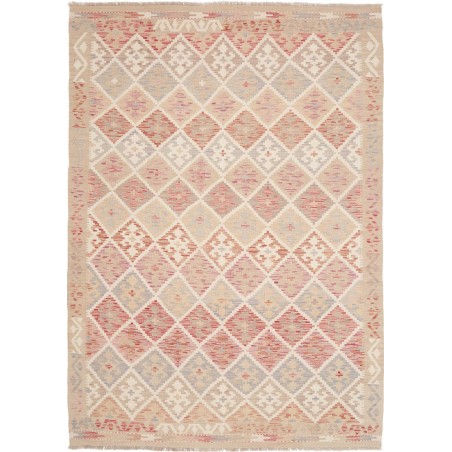 Tappeto Kilim Afghanistan beige marrone 176x248