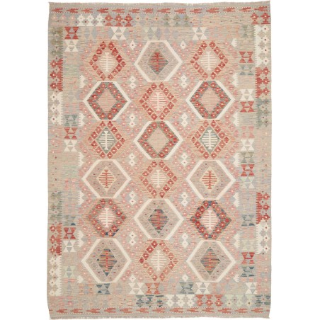 Tappeto Kilim Afghanistan marrone 178x248