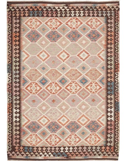 Tappeto Kilim Afghanistan marrone 172x242