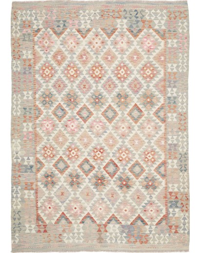 Tappeto Kilim Afghanistan beige marrone 170x236