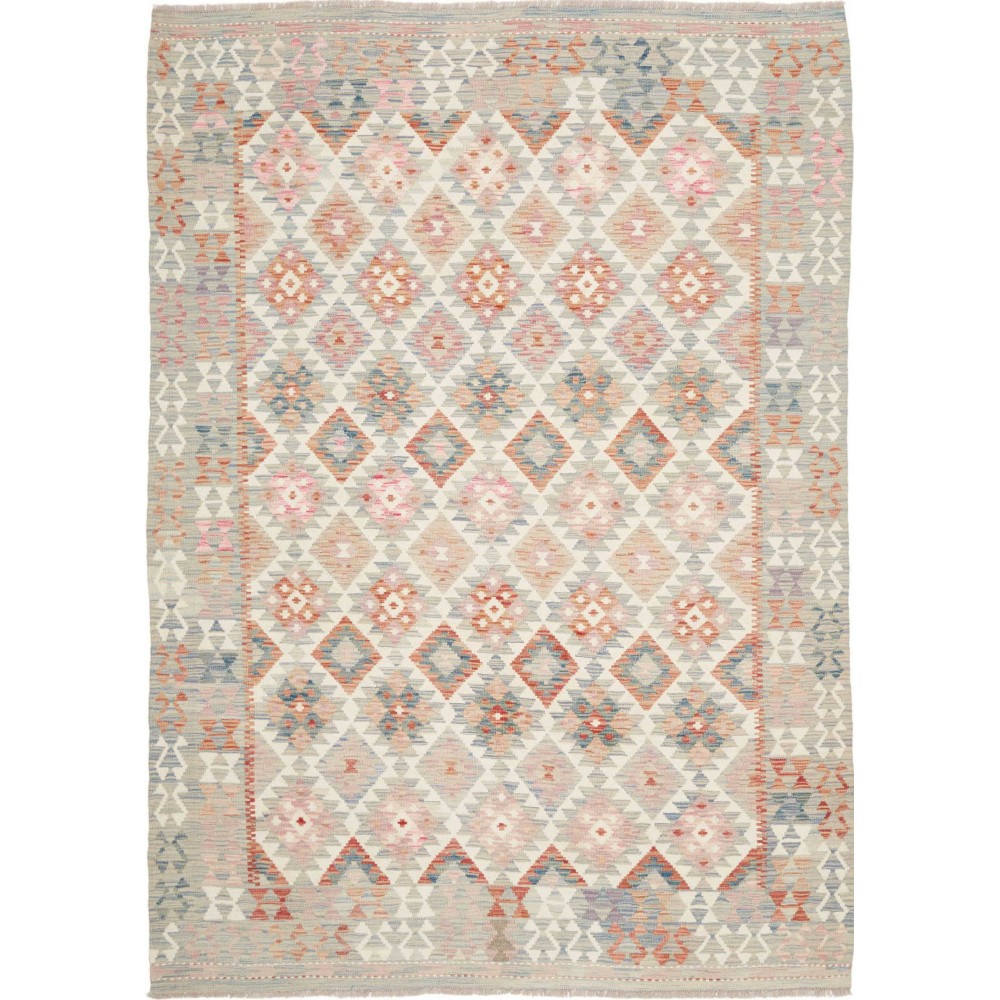 Tappeto Kilim Afghanistan beige marrone 170x236