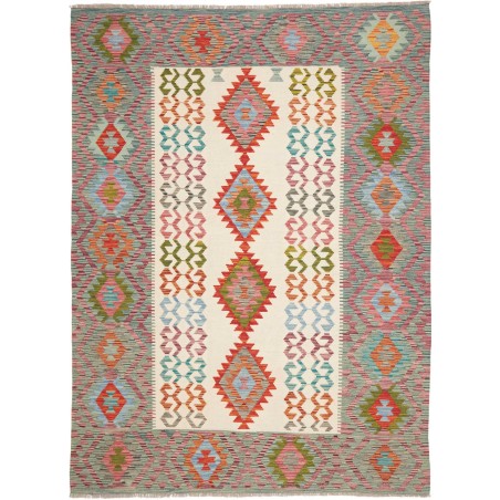 Tappeto Kilim Afghanistan marrone 178x240