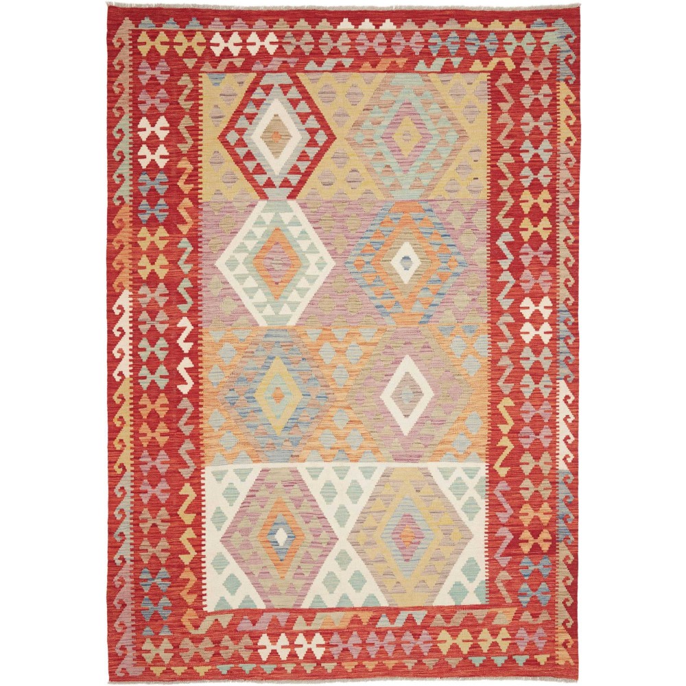 Tappeto Kilim Afghanistan marrone 171x246