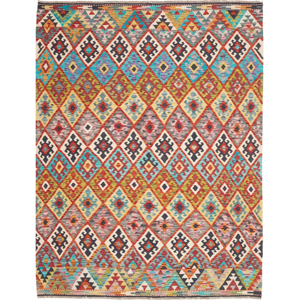 Tappeto Kilim Afghanistan marrone 183x236