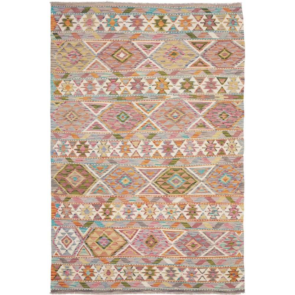 Tappeto Kilim Afghanistan marrone 165x250