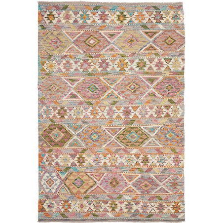 Tappeto Kilim Afghanistan marrone 165x250