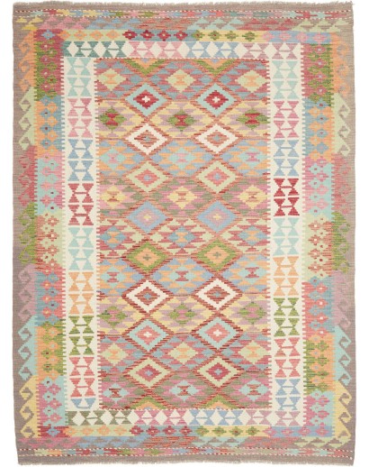 Tappeto Kilim Afghanistan marrone 178x239