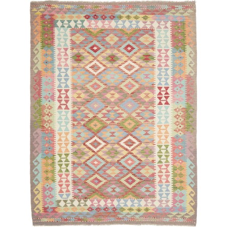 Tappeto Kilim Afghanistan marrone 178x239