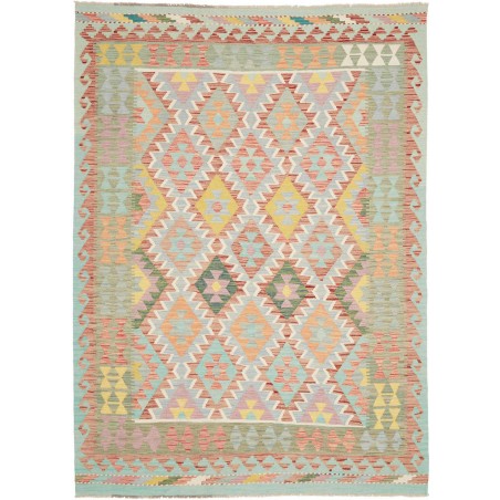 Tappeto Kilim Afghanistan marrone 175x244