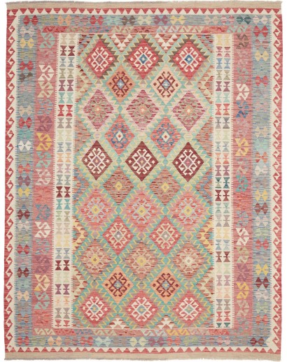 Tappeto Kilim Afghanistan marrone 189x243