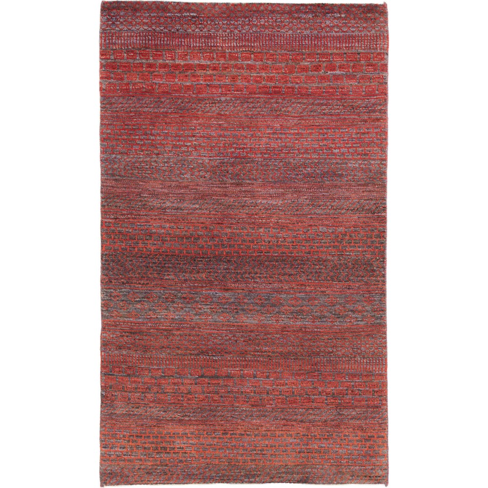 Tappeto Royal Gabbeh Pakistan marrone rosso 92x153