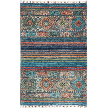 Tappeto Rubin Pakistan azzurro marrone 79x121