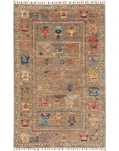 Tappeto Rubin Pakistan marrone beige 80x122
