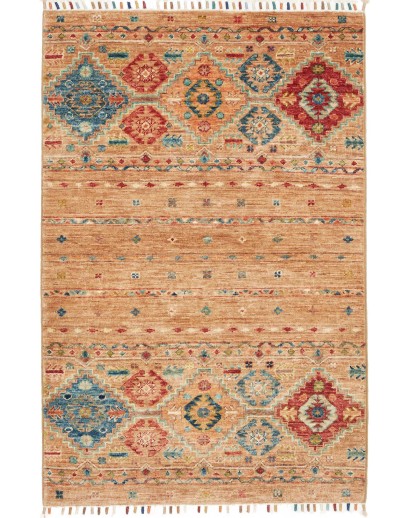 Tappeto Rubin Pakistan marrone arancione 81x125