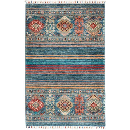 Tappeto Rubin Pakistan azzurro marrone 80x125