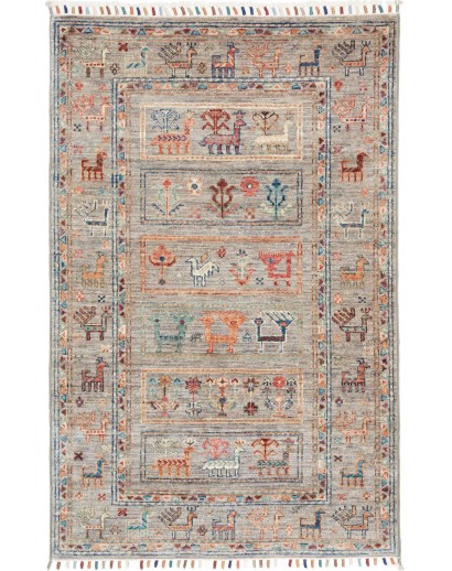 Tappeto Rubin Pakistan azzurro 80x123