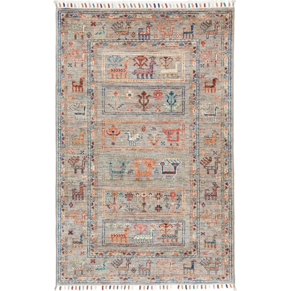 Tappeto Rubin Pakistan azzurro 80x123
