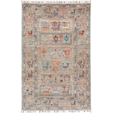 Tappeto Rubin Pakistan azzurro 80x123