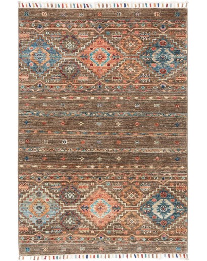 Tappeto Rubin Pakistan bianco marrone 80x116