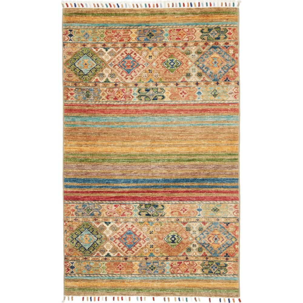 Tappeto Rubin Pakistan marrone bianco 78x126