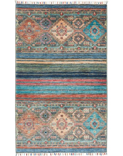Tappeto Rubin Pakistan bianco giallo 80x130