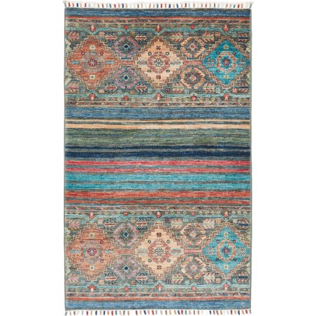 Tappeto Rubin Pakistan bianco giallo 80x130