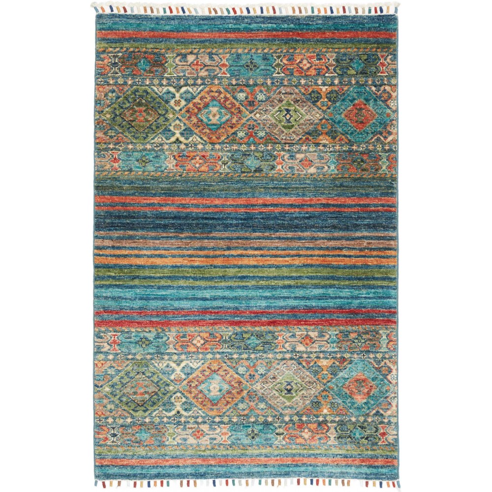 Tappeto Rubin Pakistan bianco marrone 80x122