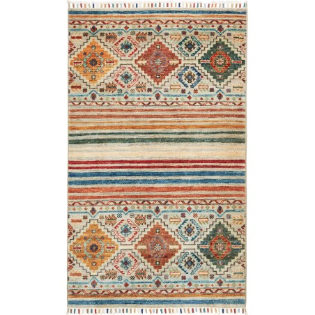 Tappeto Rubin Pakistan marrone grigio 79x130