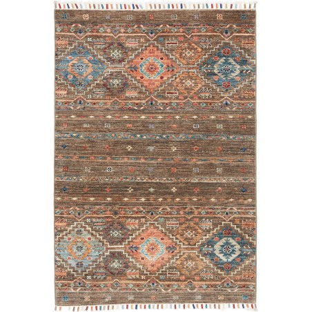 Tappeto Rubin Pakistan bianco marrone 79x117