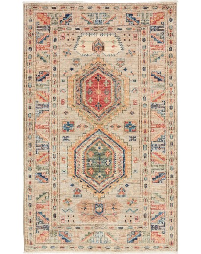 Tappeto Kazak Fine Pakistan marrone 78x127