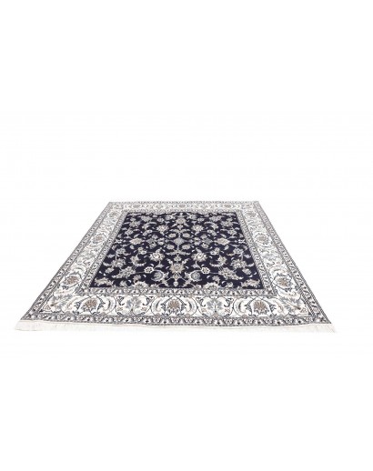 Tappeto Nain Kashmar Persia grigio 196x213