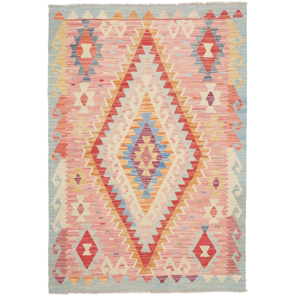 Tappeto Kilim Afghanistan marrone 109x157