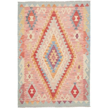 Tappeto Kilim Afghanistan marrone 109x157