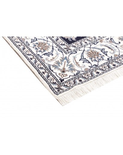 Tappeto Nain Kashmar Persia grigio 196x213