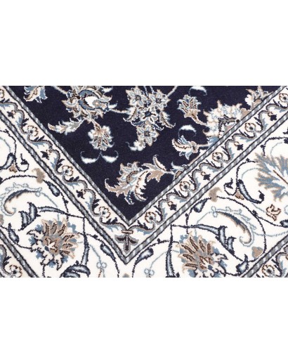 Tappeto Nain Kashmar Persia grigio 196x213