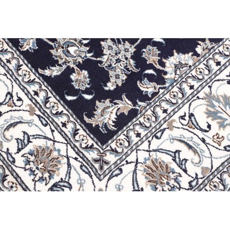 Tappeto Nain Kashmar Persia grigio 196x213